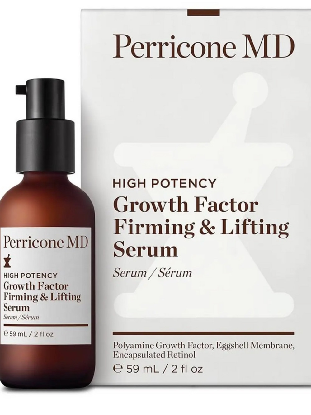Perricone MD High Potency Growth Factor Firming & Lifting Serum 2 Fl Oz